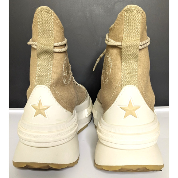 Converse Shoes Mens 8 Beige Run Star Legacy CX High Top Platform Unisex Sneaker - Picture 7 of 10